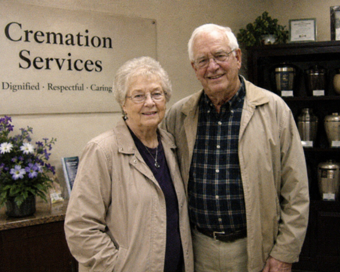 Rachel and Dan, founders of Mobile pet cremation